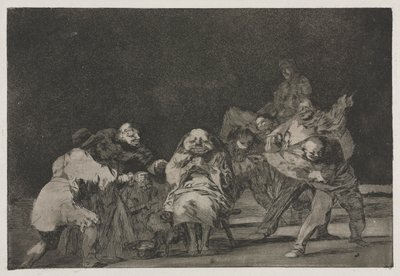 الأمثال: الولاء ، 1864. بواسطة فرانسيسكو دي جويا