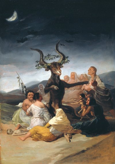 السحرة السبت ، 1797-1798 بواسطة فرانسيسكو دي جويا