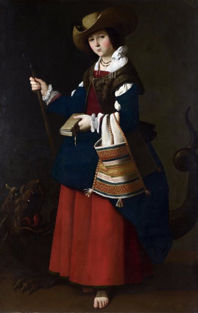 سانت مارغريت ، 1630-1634 بواسطة فرانسيسكو دي زورباران