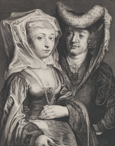 القديس بيبين الأول وابنته القديسة بغا ، كاليفورنيا. 1645-1672. بواسطة Franciscus van der Steen