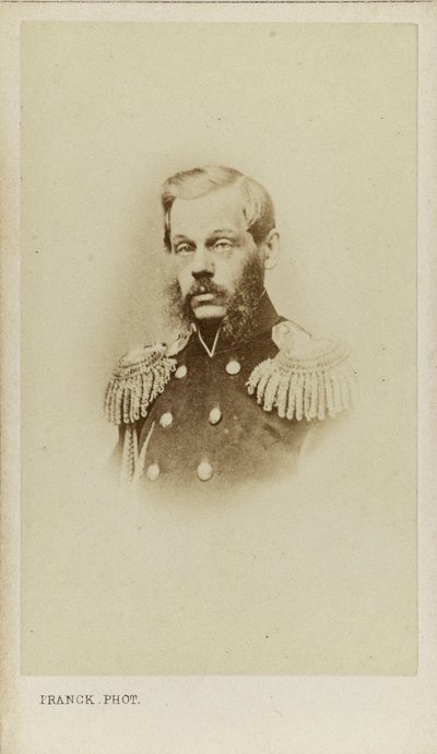 صورة للكونت ديمتري ألكسيفيتش ميليوتين 1816-1912. بواسطة فرانك