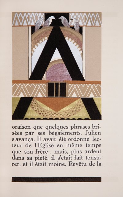 رسم توضيحي من "دافني" لألفريد فيني ، ورنيش جان دوناند (1877-1942) بواسطة فرانسوا لويس (بعد) حداد