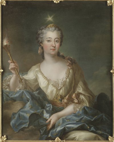 لويز أولريك من بروسيا ، ملكة السويد وفنلندا - صورة لويزا أولريكا من بروسيا (1720-1782) ، ملكة السويد ، بقلم غراسوغنون لاتينفيل وفرانسوا-أدريان (1705-1774). زيت على قماش. الأبعاد: ١٠٣ × ٨٢ سم. المتحف الوطني ستوكهولم بواسطة فرانسوا أدريان جراسونون لاتينفيل