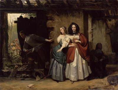 رحلة هنرييتا ماريا الفرنسية ، ملكة إنجلترا عام 1638 ، 1835 بواسطة فرانسوا أوجستين ديسمولينز