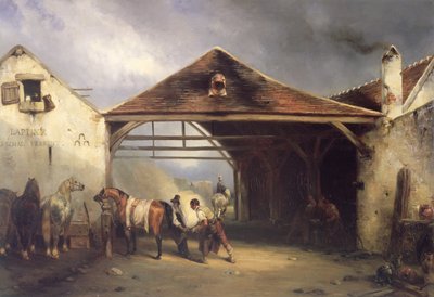 فارير يرتدي الحصان بواسطة Francois Emile de Lansac