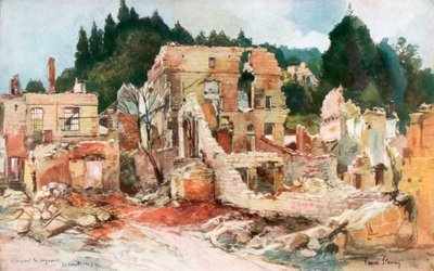 كليرمون أون أرغون ، فرنسا ، أغسطس 1915 ، 1926. بواسطة فرانسوا فلامنج