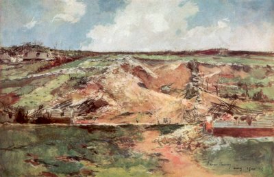 قمع كارنس ، أرتوا ، فرنسا ، يونيو 1915 ، 1926. بواسطة فرانسوا فلامنج
