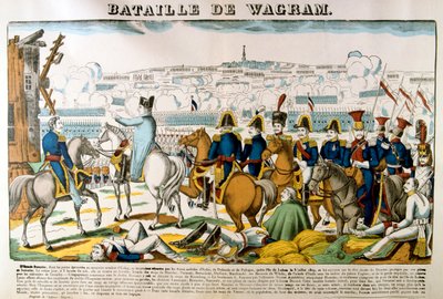 معركة فاغرام ، 1809 ، c1835 بواسطة فرانسوا جورجين