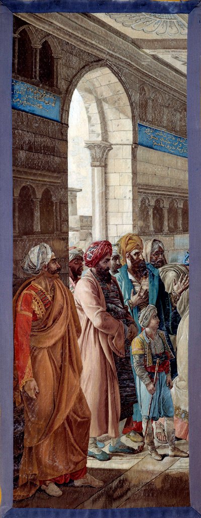 حملة (إكسبيديشن) مصر (1798-1801): قدم الجنرال نابليون بونابرت سيفًا إلى القائد العسكري محمد الكريم ، محافظ الإسكندرية ، تكريمًا للقيمة التي دافع بها عن مدينته وأكدها في مكتبه بين 3 و 3 أعوام. بواسطة فرانسوا هنري مولارد