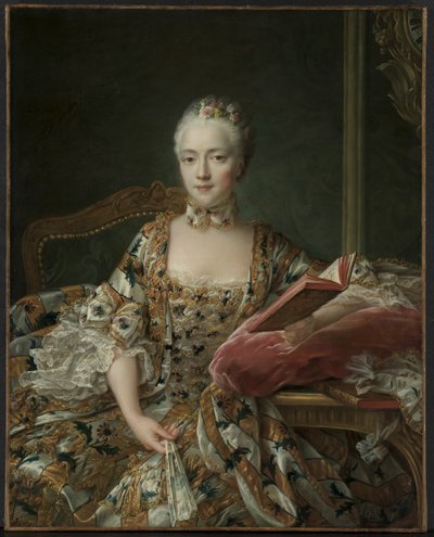 صورة لماركيز داجيرانديس بواسطة Francois-Hubert Drouais