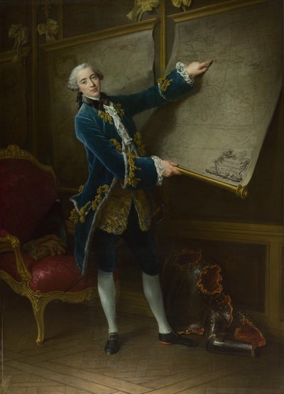 كومت دي فودرويل 1758 بواسطة Francois Hubert Drouais