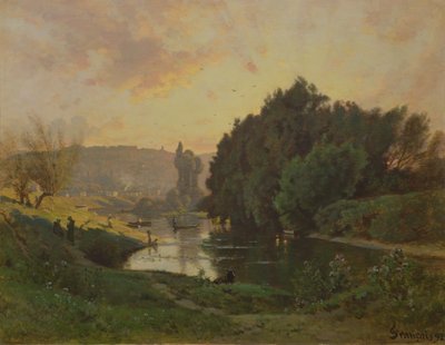 مشهد Bas-Meudon ، 1892 بواسطة فرانسوا لويس فرانسيه