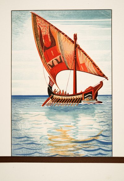 Argonauts ، من Prométhée Enchaîné بواسطة Aeschylus ، حانة. 1941 (طباعة استنسل) بواسطة فرانسوا لويس سميث