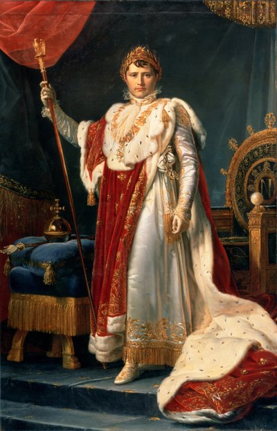 نابليون بونابرت (1769-1821) (زيت على قماش) بواسطة البارون فرانسوا باسكال سيمون جيرار