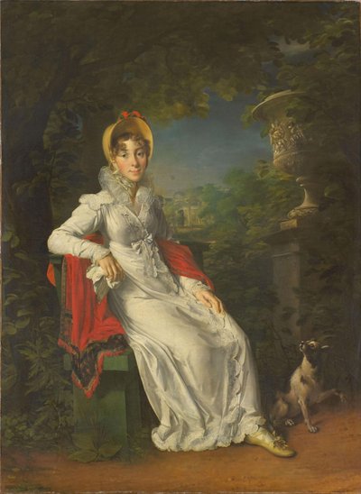 كارولين بونابرت 1782-1839 ، ملكة نابولي وصقلية ، في بوا دو بولون ، 1820-1830 بواسطة فرانسوا باسكال سيمون جيرارد