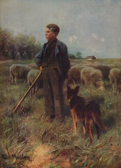 الشاب الصغير ، c1915 بواسطة فرانسوا بيتر تير ميولين