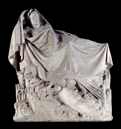 صحوة الإمبراطور نابليون الأول (1769-1821) على الخالدة. نحت على الجبس لفرانسوا رود (1784-1855) 1842 باريس ، متحف دورسيه بواسطة فرانسوا رود