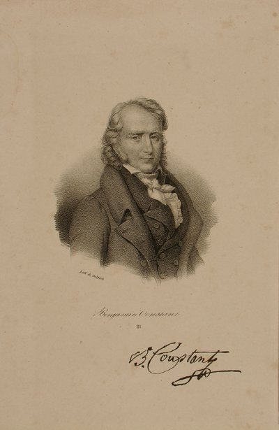 هنري بنيامين كونستانت دي ريبيك (1767-1830) بواسطة فرانسوا سيرافين ديلبك