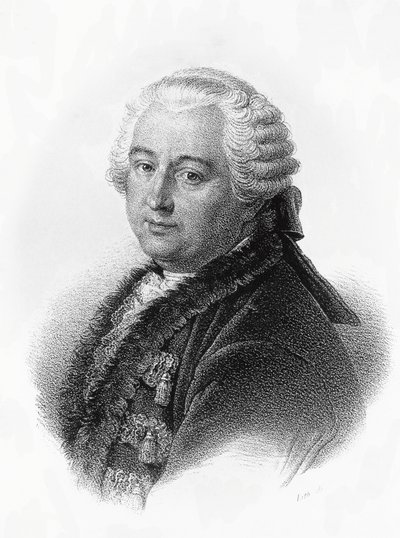 صورة لكلود-أدريان هيلفيتيوس (1715-1771) ، كاتب وفيلسوف فرنسي ، نقش بقلم فرانسوا سيرافين ديلبيش (1778-1825) بواسطة فرانسوا سيرافين ديلبك