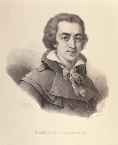 صورة فابر ديغلانتين (1750-1794) ، 1825 بواسطة فرانسوا سيرافين ديلبك