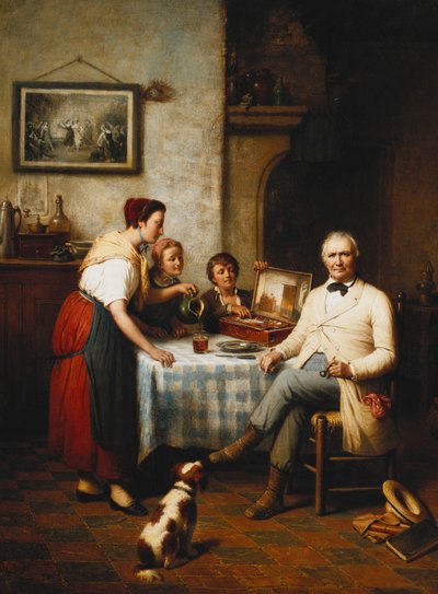 غداء الفنان 1878 بواسطة فرانسوا فيرهيدن