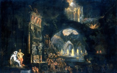 العالم السفلي ، c1613-c1644 بواسطة Francois de Nome
