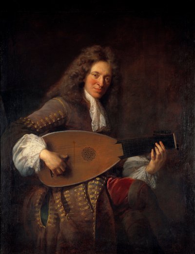 صورة لتشارلز موتون (1626-1710) لوحة لوثيست لفرانسوا دي تروي (1645-1730) 1690 صن. 1،38x1،06 م بواسطة فرانسوا دي تروي