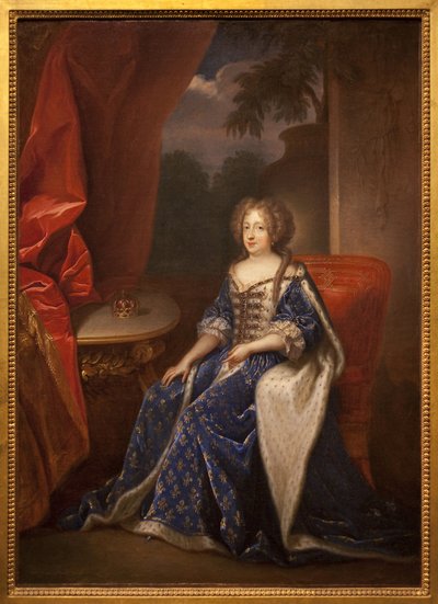 صورة لماري تيريز (ماري تيريز) من النمسا ، ملكة فرنسا (1638-1683). لوحة لفرانسوا دي تروي (1645-1730) ، زيت على قماش ، النصف الثاني من القرن السابع عشر. متحف الفنون الجميلة في أنجيه. بواسطة فرانسوا دي تروي