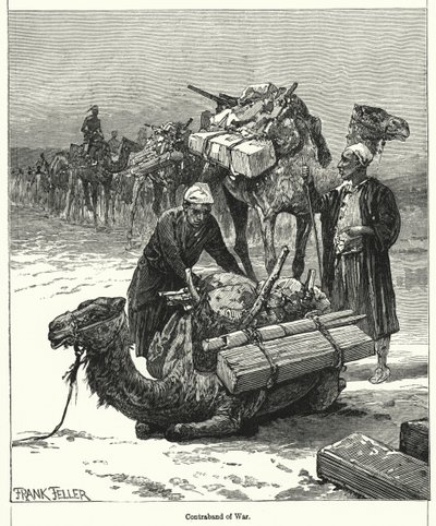 تهريب الحرب (نقش) بواسطة فرانك (بعد) فيلر
