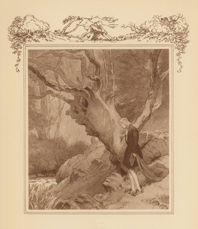 رسم توضيحي لمرثية غراي (طباعة حجرية ملونة) بواسطة فرانك ادامز