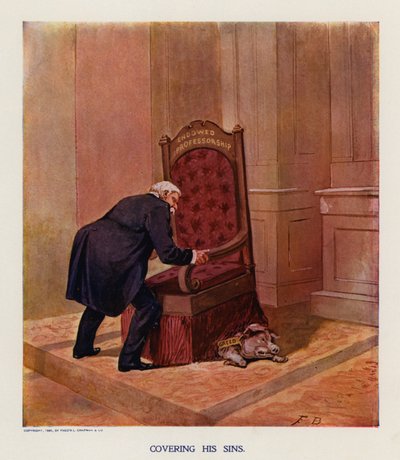 تغطية خطاياه (طباعة حجرية ملونة) بواسطة فرانك بيرد