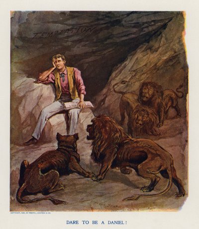 تجرأ على أن تكون دانيال! (ليثو ملون) بواسطة فرانك بيرد