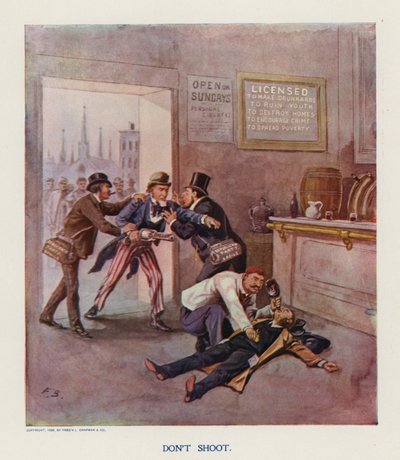 لا تطلق النار (طباعة حجرية ملونة) بواسطة فرانك بيرد