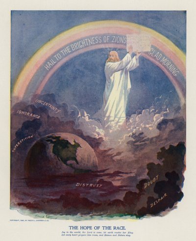 أمل السباق (طباعة حجرية ملونة) بواسطة فرانك بيرد