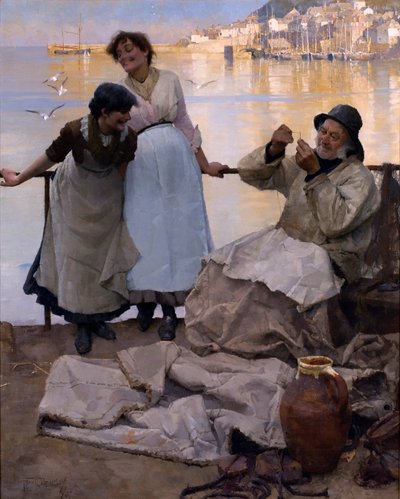 عيون ولا عيون ، 1887 بواسطة فرانك براملي