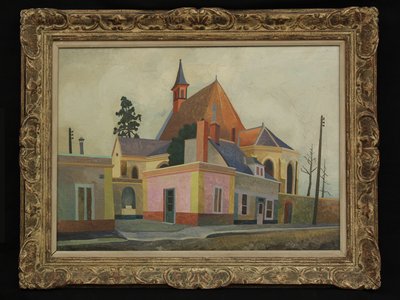 كنيسة نوتردام - شارتر ، c.1938 بواسطة فرانك كومبس