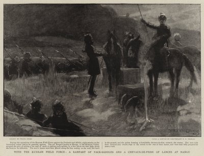 مع قوة كورام الميدانية ، حصن من السروج و Chevaux-de-Frise من الرماح في Hangu بواسطة فرانك كريج