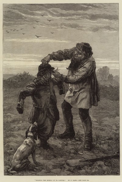 حمل المرآة على الطبيعة بواسطة Frank Dadd