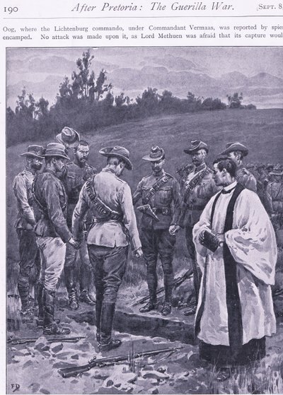 قسم الانتقام ، التوضيح من بعد بريتوريا: حرب العصابات ، 1902 بواسطة فرانك داد