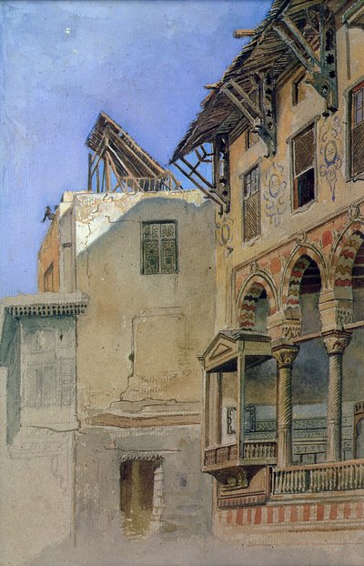 بيت Memlook Radnau Bey ، القاهرة ، 1870 بواسطة فرانك ديلون