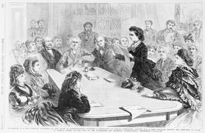 واشنطن العاصمة اللجنة القضائية ... ، من صحيفة فرانك ليزليز المصورة ، 1871 بواسطة فرانك ليزلي