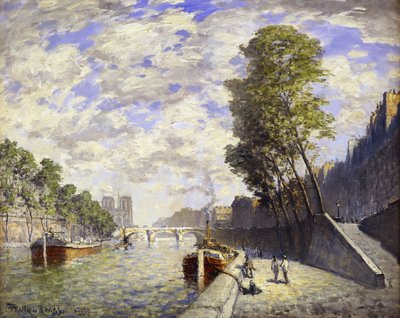 The Quai des Grands-Augustine، Paris، بواسطة فرانك مايرز بوغز
