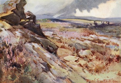 على الجدار الروماني (لون ليثو) بواسطة فرانك ساوثجيت