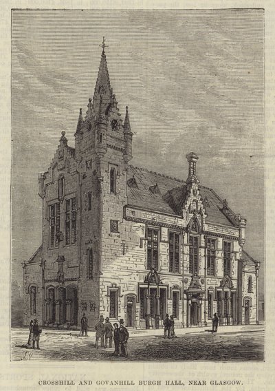 كروسهيل و Govanhill Burgh Hall بالقرب من غلاسكو بواسطة فرانك واتكينز