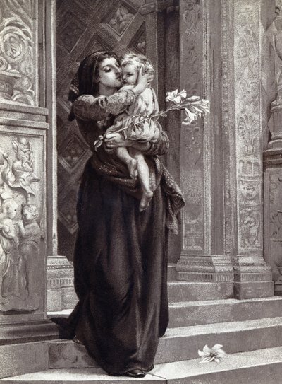 يوم عيده ، من "ساعة الترفيه" ، 1891 بواسطة فرانك ويليام وارويك توبهام