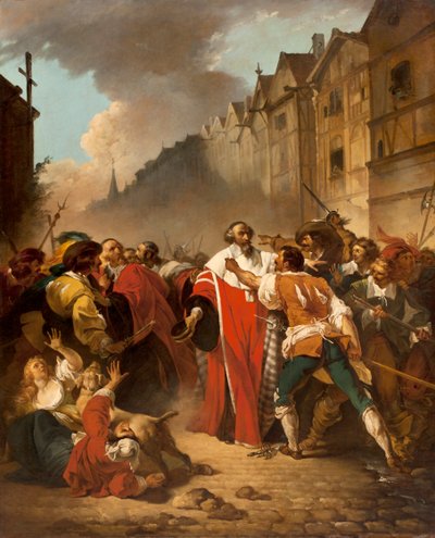 الرئيس مول مانهاندل من قبل المتمردين ، 177879 بواسطة فرانسوا أندريه فنسنت