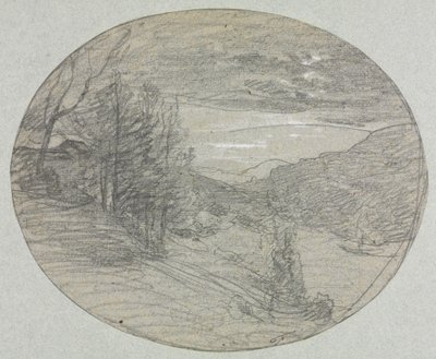 منظر جمالي بواسطة François Auguste Ravier