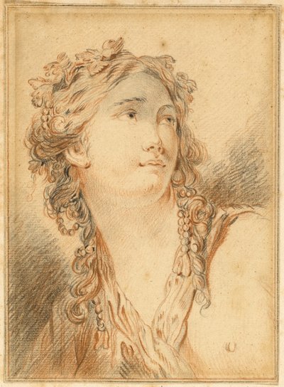 رئيس Bacchante بواسطة فرانسوا باوتشر