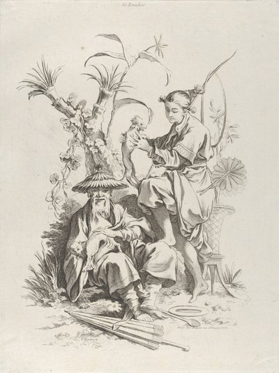 اللمس ، 1720-70. بواسطة فرانسوا باوتشر