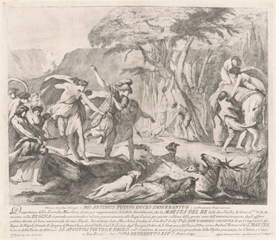 The Seconda Macchina للصين عام 1743: The Royal Hunt بواسطة فرانسوا هوتين